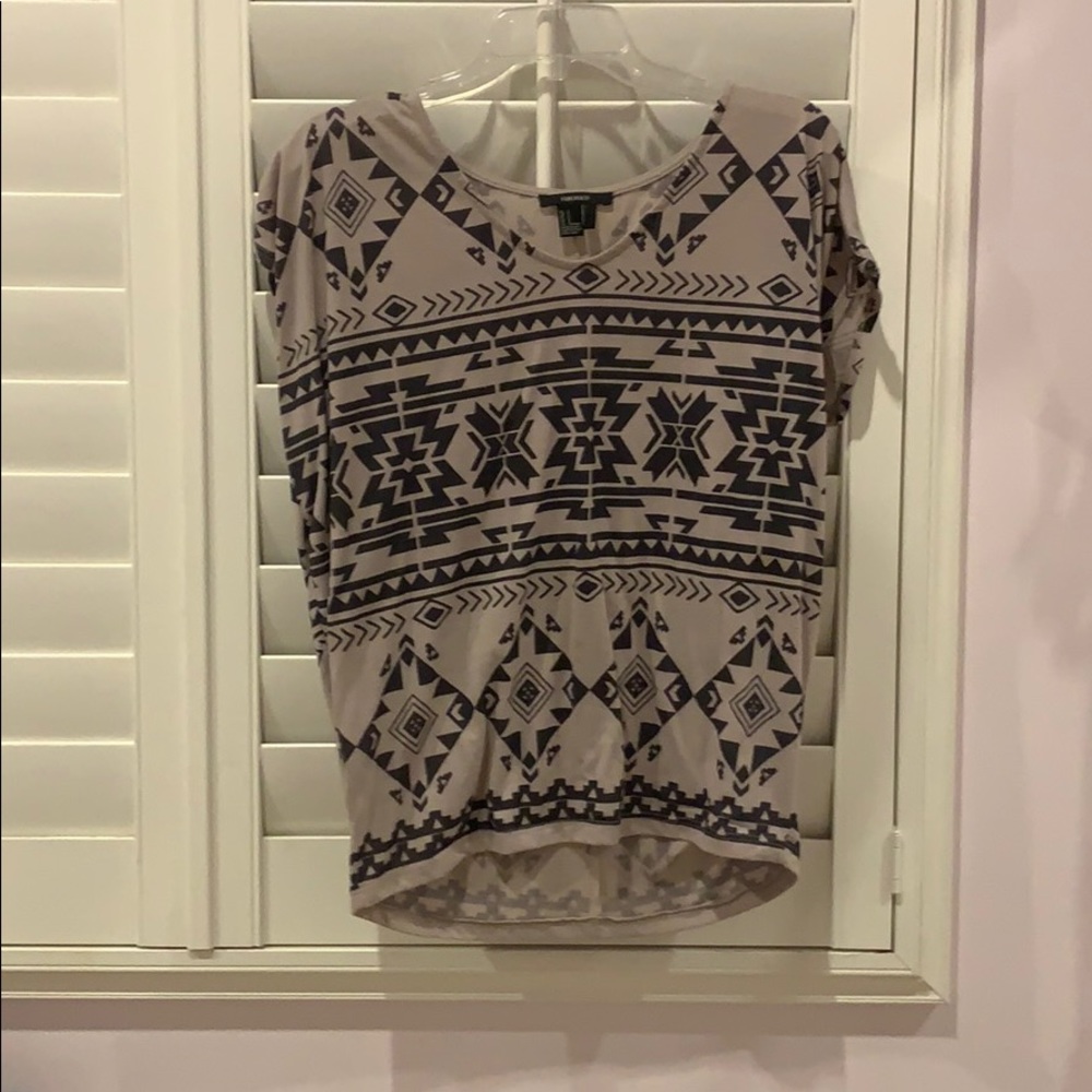 F21 aztec tee